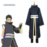 Japan Anime Naruto Akatsuki Tobi Uchiha Obito Cosplay Costumes Men Halloween Party Uniform Suit Complete Full Set