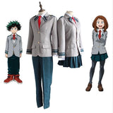 Boku No Hero Academia AsuiTsuyu Yaoyorozu Momo School Uniform My Hero Academy OCHACO URARAKA Midoriya Izuku Cosplay Costume