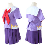 Drop Shipping Hot Future Diary Gasai Yuno Mirai Nikki School Uniform Cosplay Costume Suit Wig