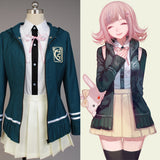 High Quality Super DanganRonpa 2 Chiaki Nanami Cosplay Costumes Jacket Shirt Skirt Custom Made For Women