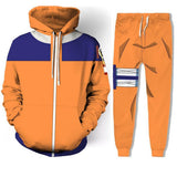 cosplay NARUTO Uzumaki Naruto /Hatake Kakashi coat 3D printing zipper sweater /pants coat jacket costumes top full set men/women