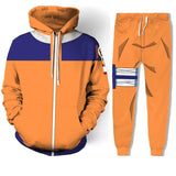 cosplay NARUTO Uzumaki Naruto /Hatake Kakashi coat 3D printing zipper sweater /pants coat jacket costumes top full set men/women